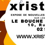 Foto Xristoph en expo au restaurant le bouche a oreille de Brest St Martin