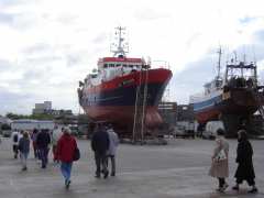 Foto Et pourtant il flotte! les chantiers navals de Keroman