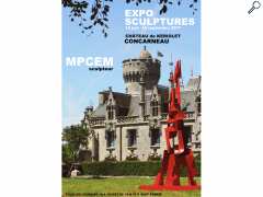 фотография de exposition du sculpteur  MPCEM , château de Kériolet, Concarneau